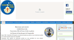 Desktop Screenshot of compostelle2000.org
