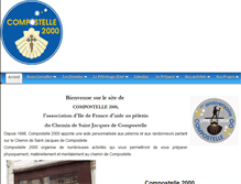 Tablet Screenshot of compostelle2000.org